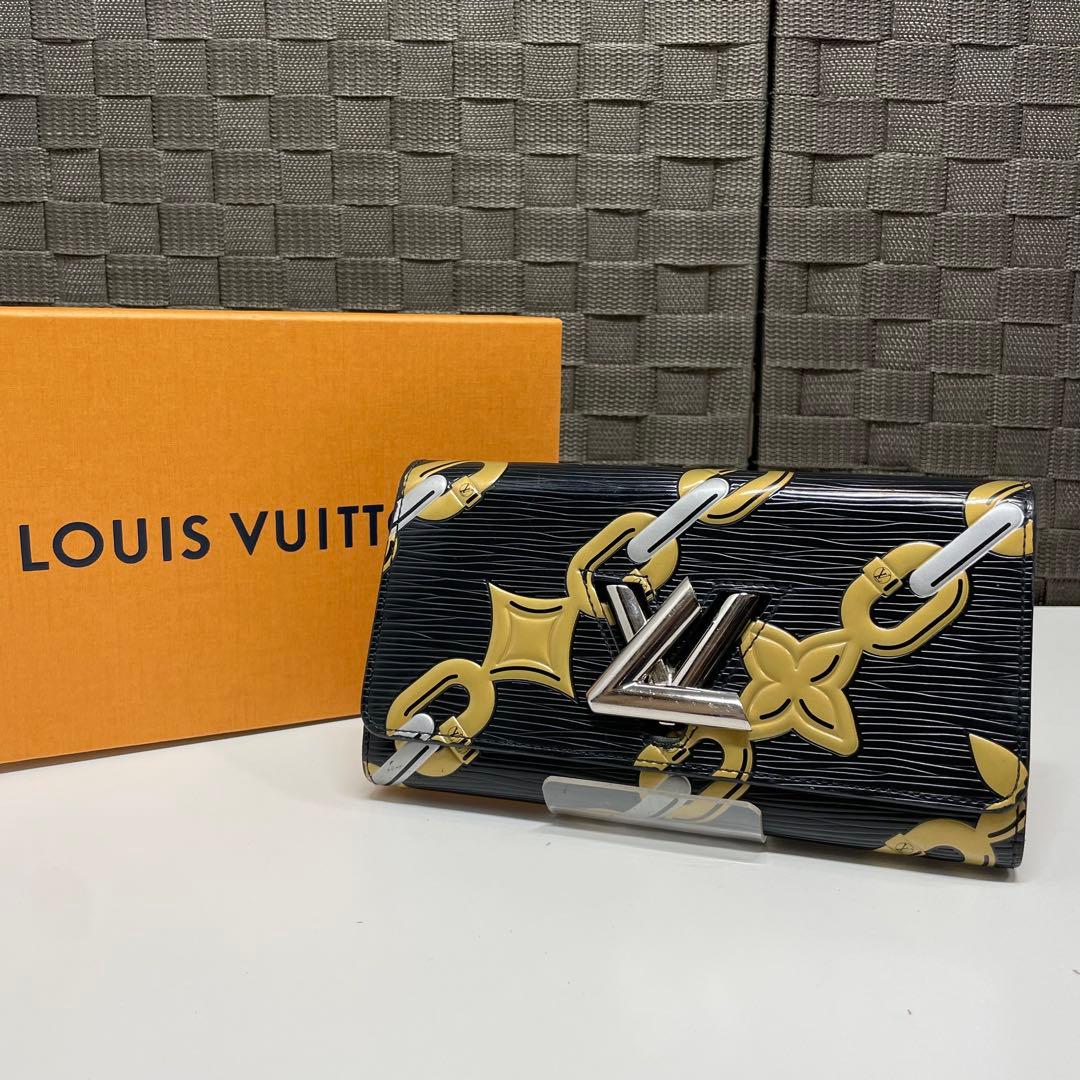 ア*ナ様 LOUIS VUITTON ポルトフォイユツイスト　チェーンデザイン ルイ・ヴィトン(LOUIS VUITTON)ルイ・ヴィトン ポルトフォイユ