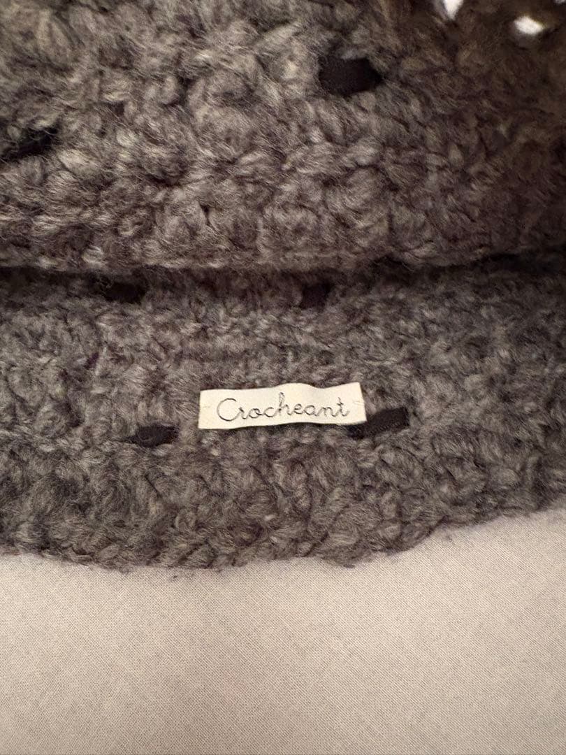 CROCHEANT Short Ribbon Beanie