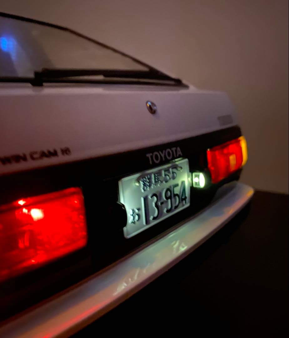 ディアゴスティーニ1/8 頭文字DのAE86ハチロクカスタム完成品 - メルカリ