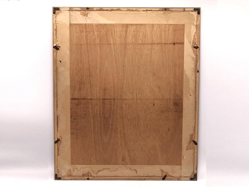 【 肉筆水彩原画 】　蔵出品　本紙45.5×37.7ｃｍ