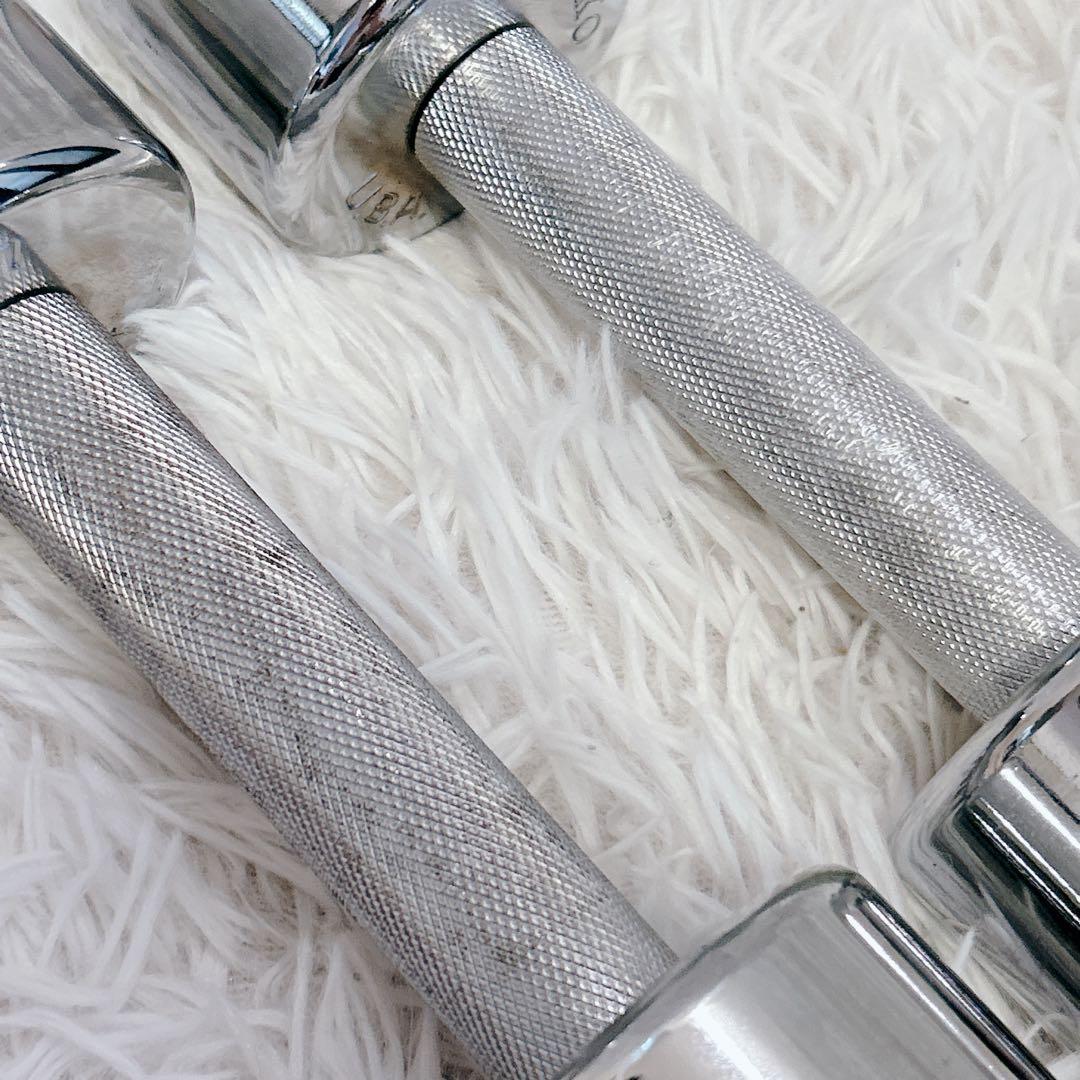 IVANKO 5kg ダンベル 2個セットシルバー