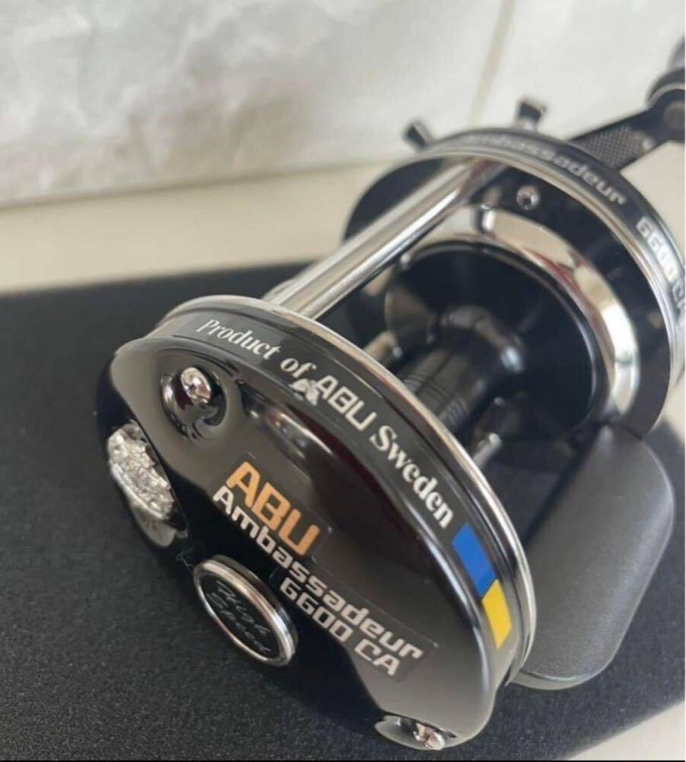 値下げABU Ambassadeur 6600CA 黒ベロ ファクトリーチューン - メルカリ