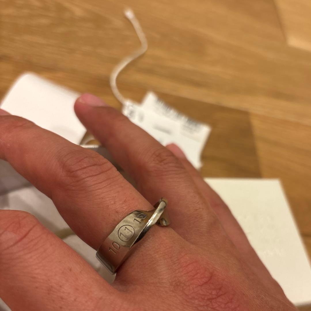 ⭐️早い者勝ち⭐️ マルジェラ ツイストリング Sサイズ ナンバー