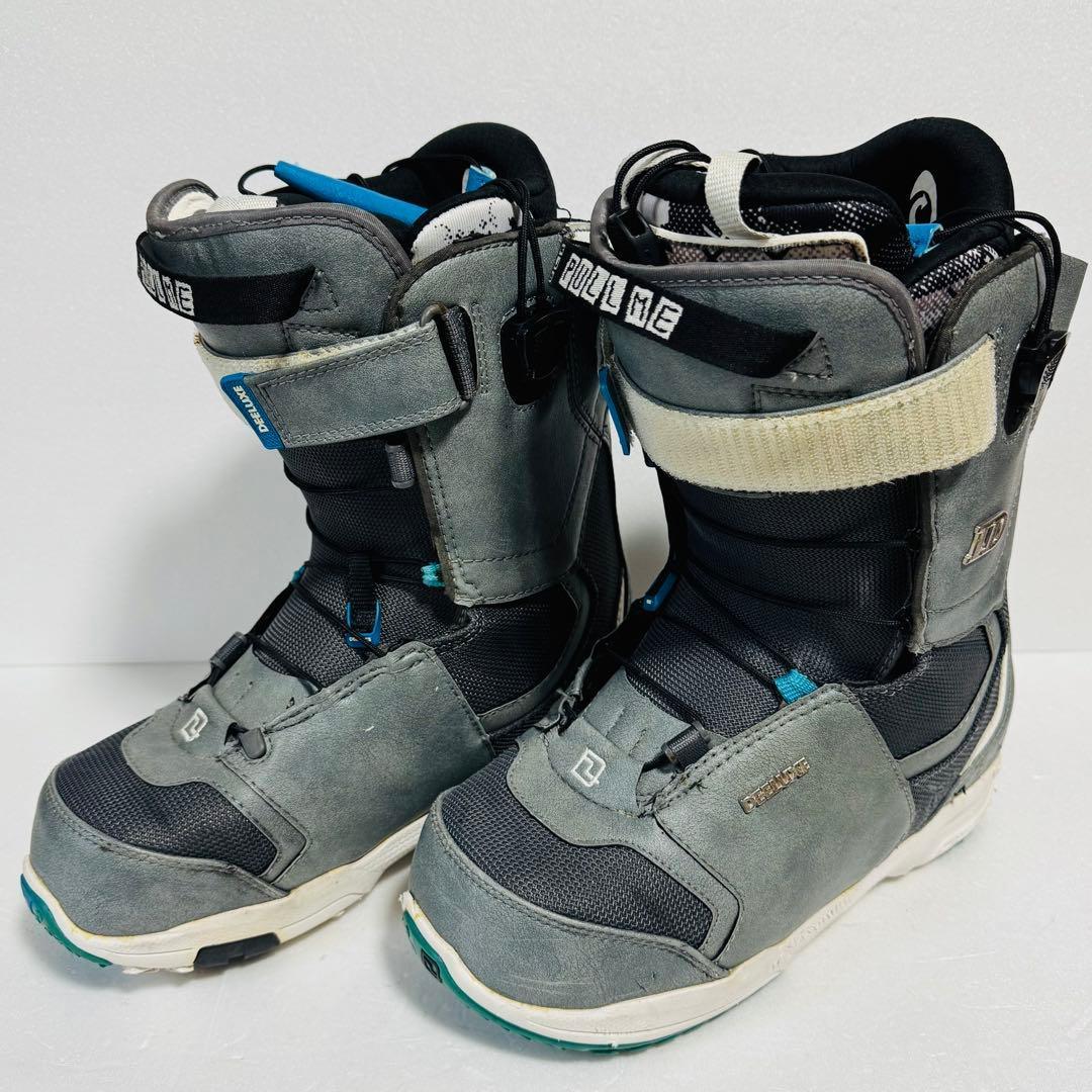 26.5cm スノーボードブーツ デーラックス　グレーID２６．５ＣＭ格安激安