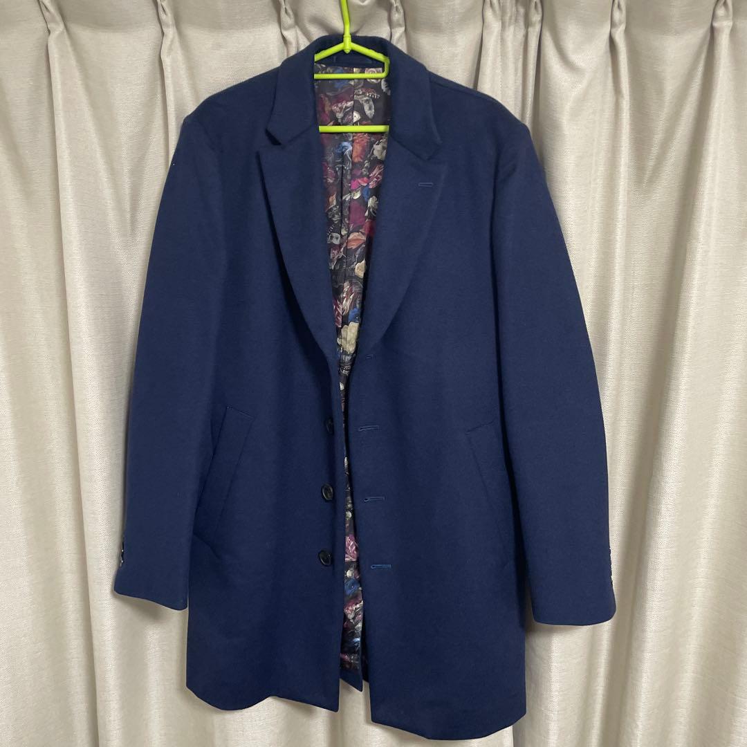 ポールスミス チェスターコート 裏地花柄の通販はau PAY マーケット