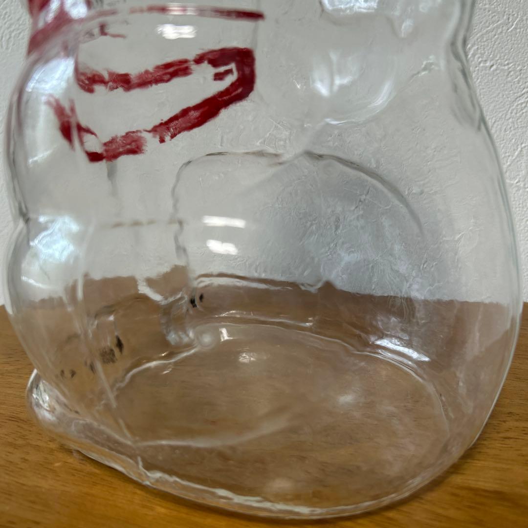 ガラス招き猫 菓子瓶 昭和レトロ 状態良品の通販はau PAY マーケット