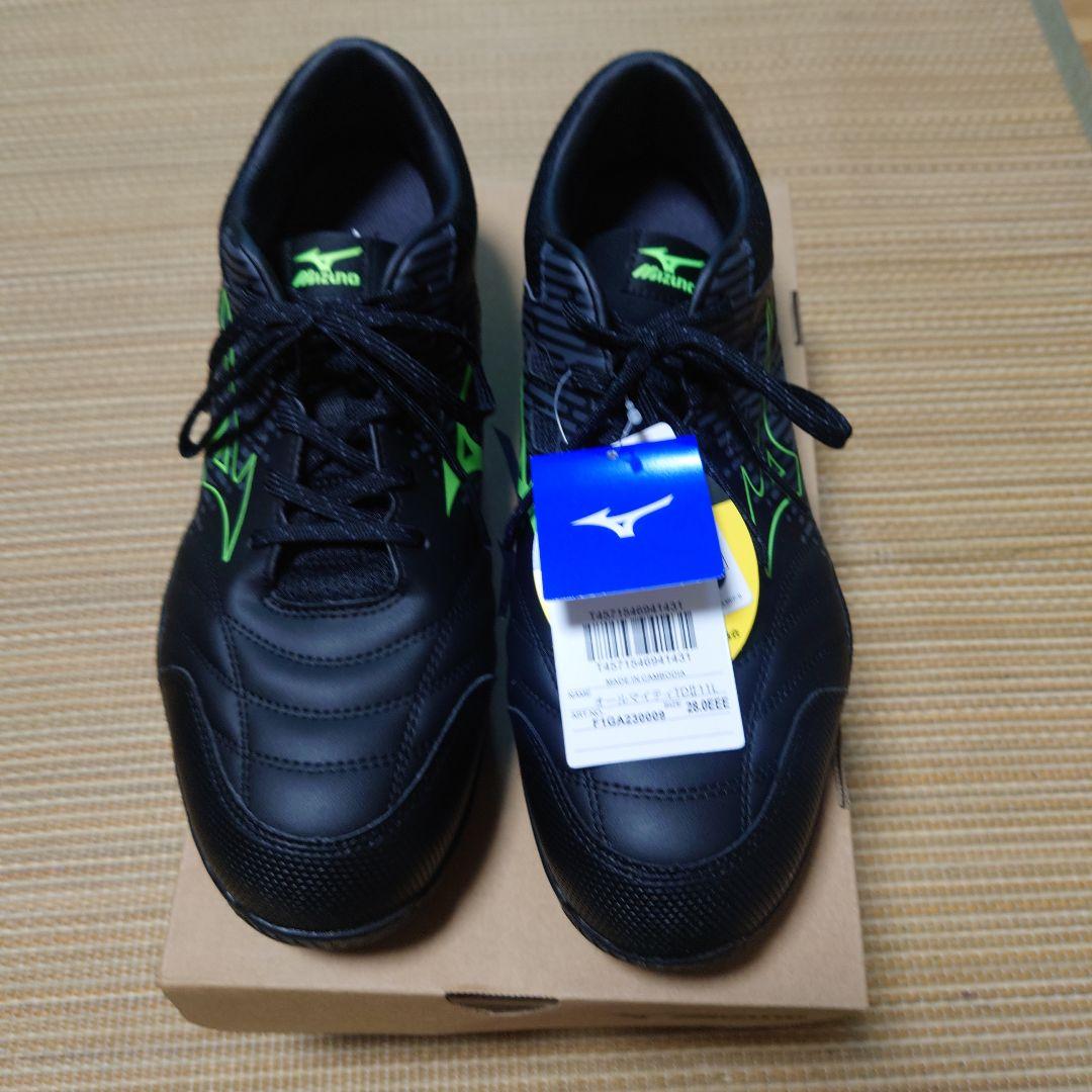 Mizuno ALMIGHTY TDP T11L 安全靴 28.0cm 黒/緑
