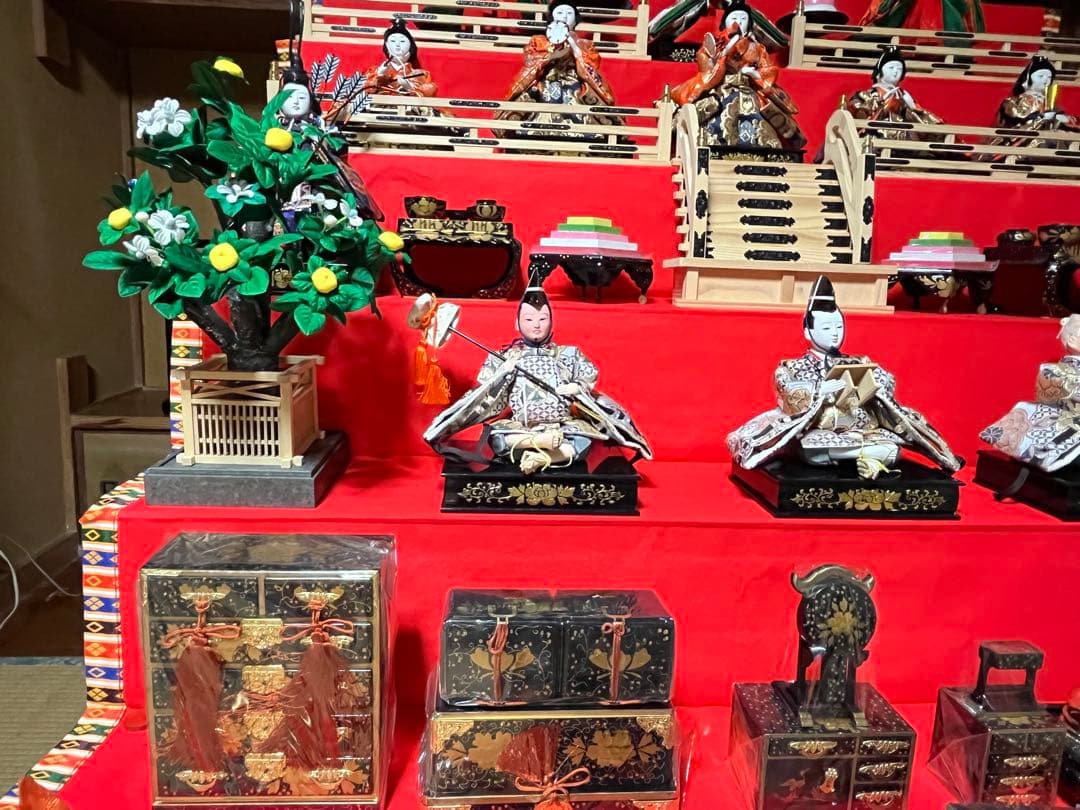 ①発送は2月21日雛壇 7段飾り 春童作 吉野雛 - メルカリ