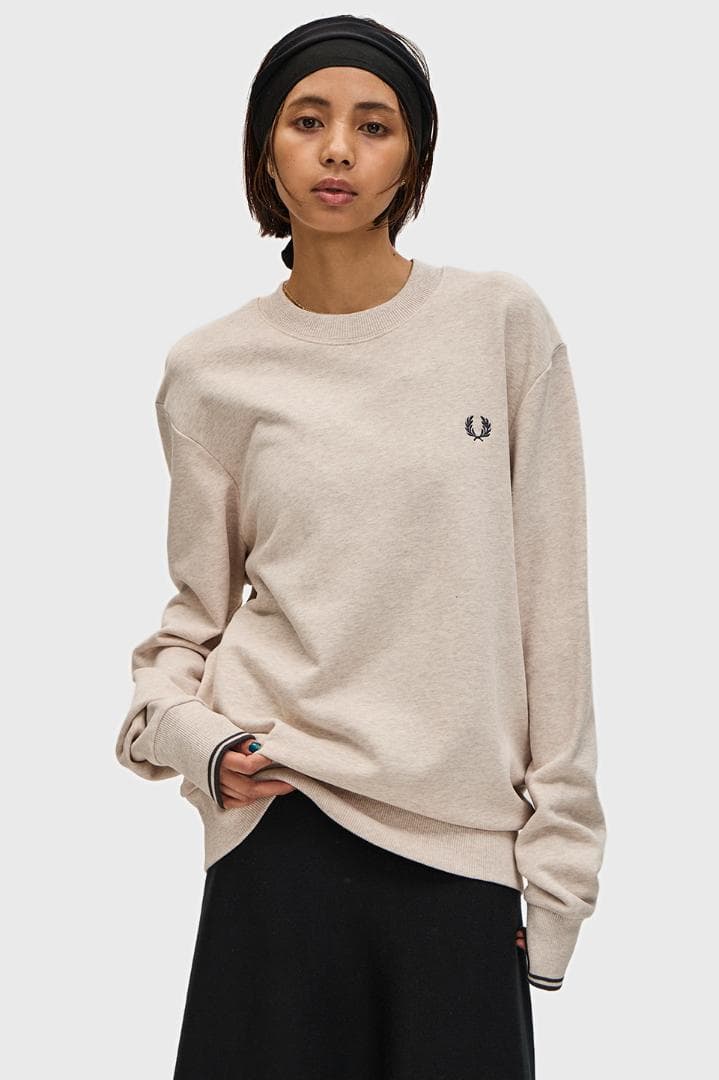 ★FRED PERRY フレッドペリー クルーネック スウェット M7535 ★ 楽天市場】フレッドペリー スウェット トレーナー FRED PERRY Crew