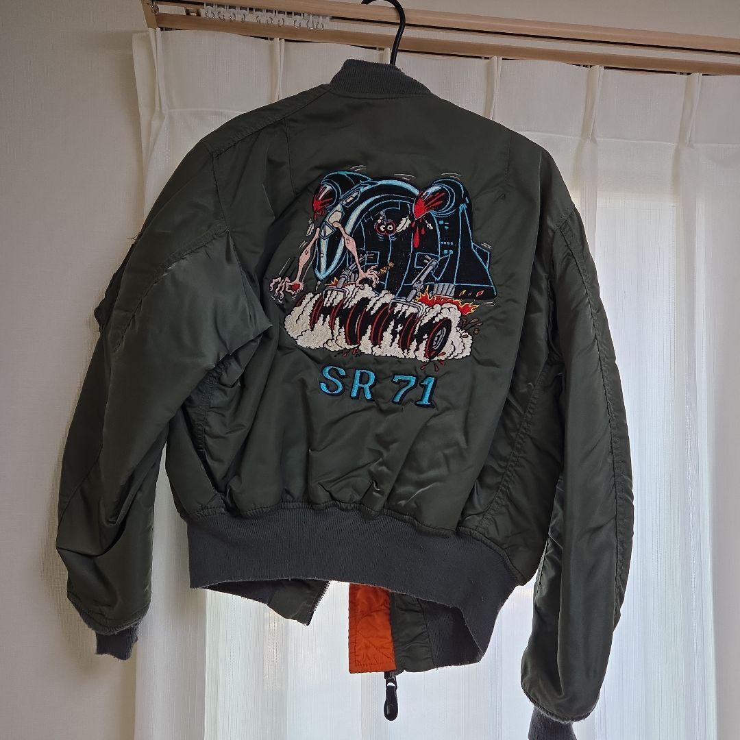 ALPHA SR-71 フライトジャケット 1点物ヴィンテージTED MAN