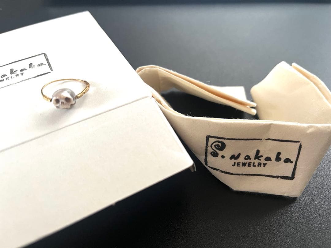 【レア】Shinji Nakaba “VANITAS”スカル リング
