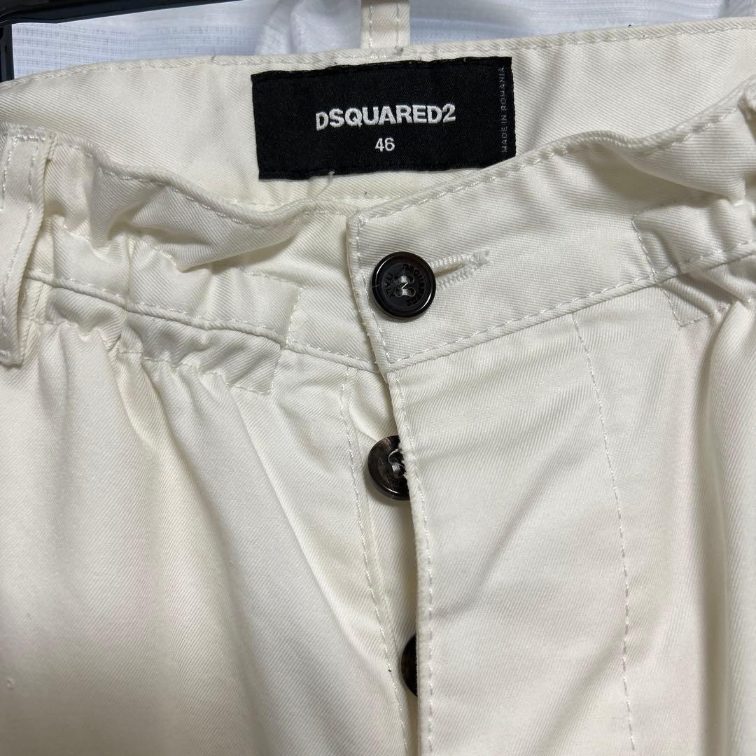 DSQUARED2 ペインターパンツ 46 ホワイト