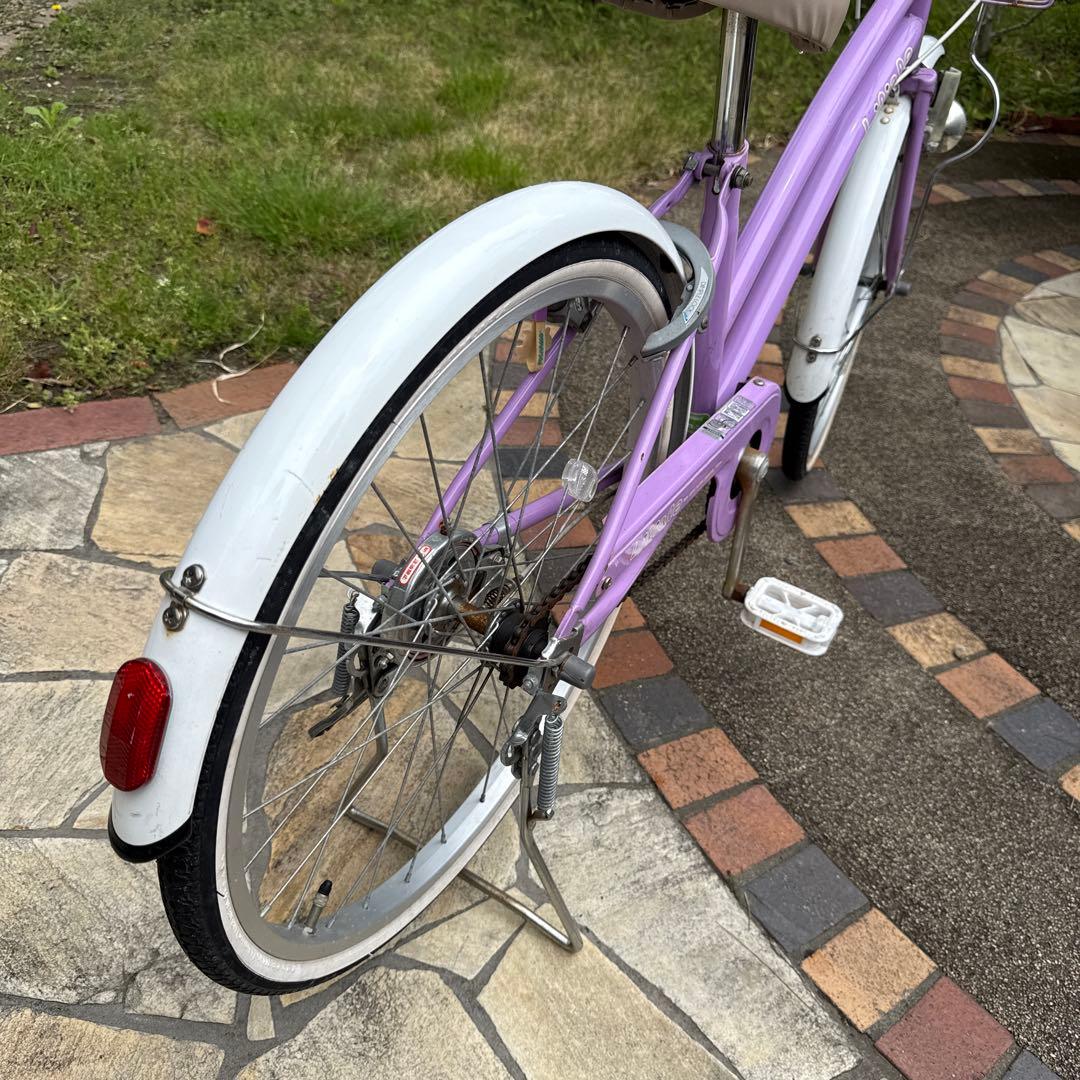 子供自転車 22インチ リリアーレ パープル