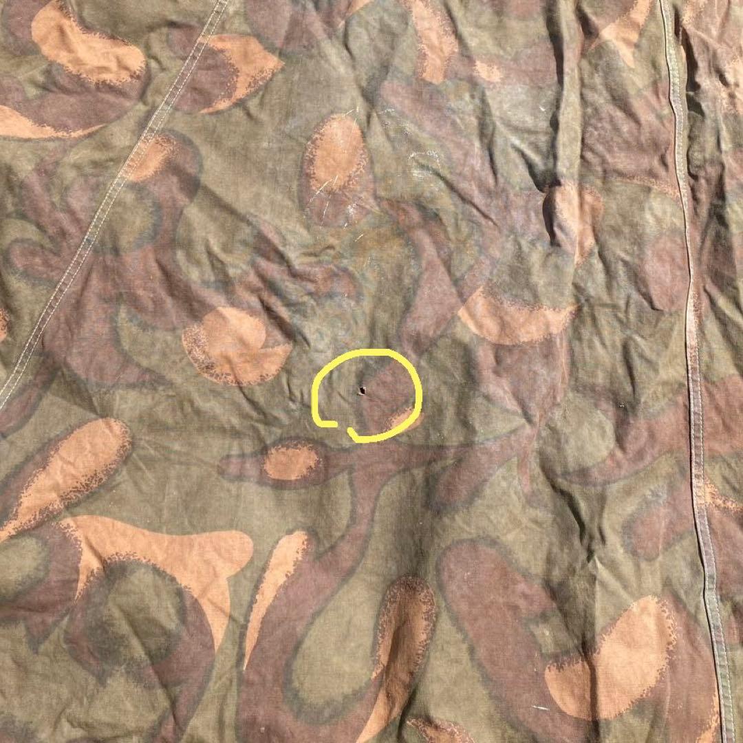 ハンガリー軍 軍幕 ポンチョ 1枚③ 迷彩 ハリケーンカモ ミリタリー