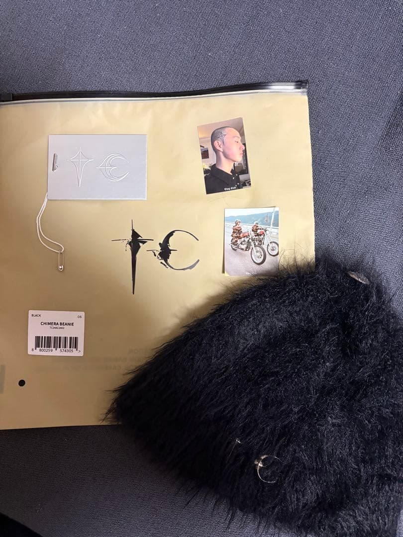 Thug clubビーニー（ブラック） ☆送料・関税込☆THUG CLUB☆TC Emblem Basic Beanie Black☆ (Thug