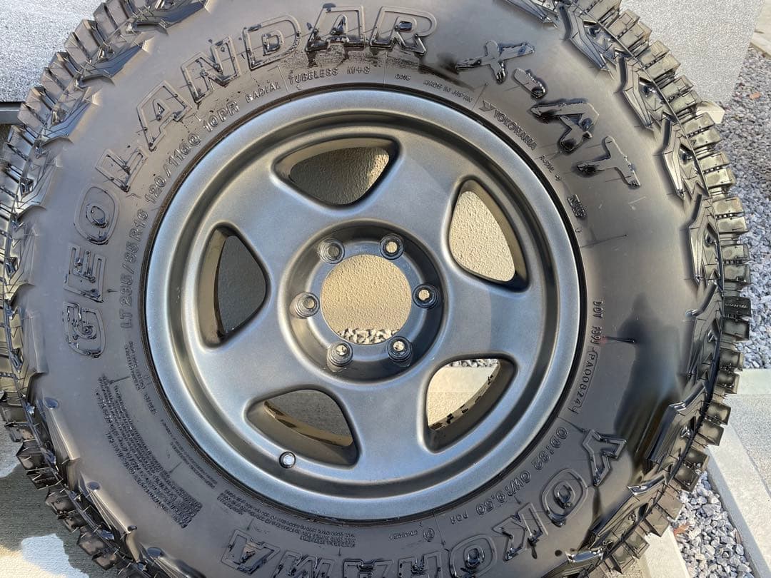 ブラッドレーv ジオランダーX-AT 16インチ　6.5j −20 4本セット