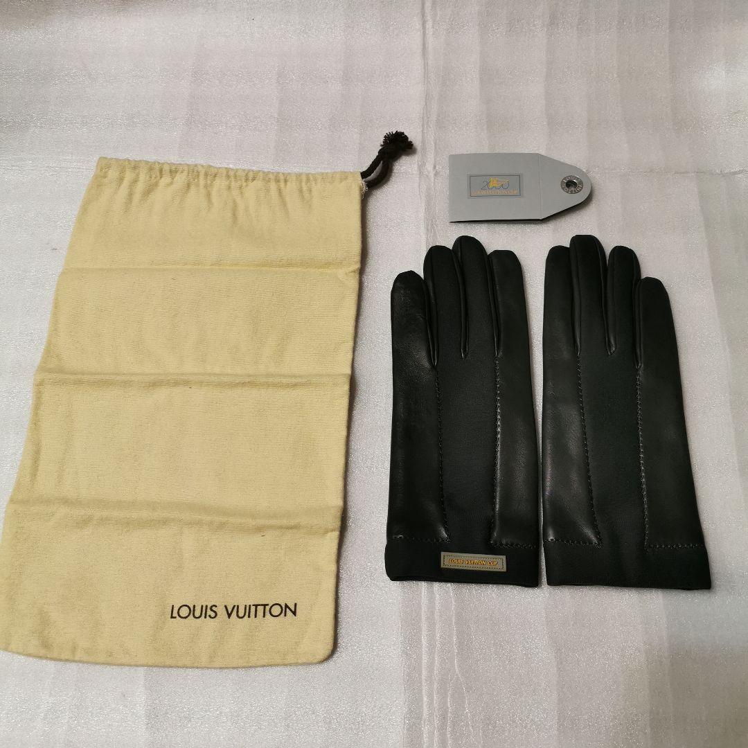 ■ヴィトン■カップ✨2000年■手袋■メンズ 楽天市場】LOUIS VUITTON ルイヴィトンメンズ手袋 LVロゴレザータグ