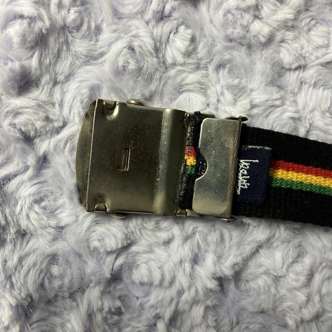 希少】00s old stussy ステューシー ラスタ柄ガチャベルト - メルカリ