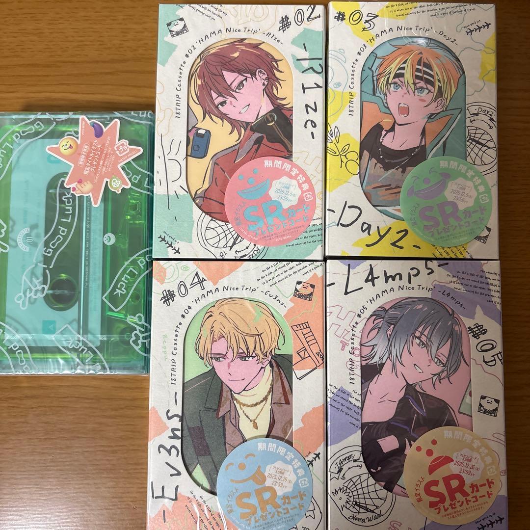 18TRIP カセット テープ プレイヤー セット - メルカリ