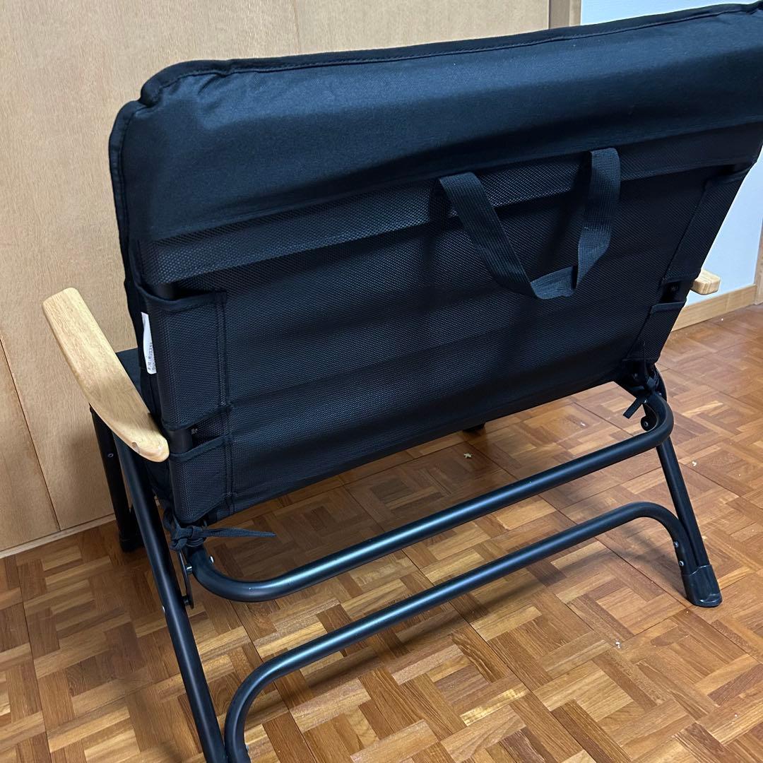 DOD オヤコチェア ブラック 折りたたみチェア キャンプ ベンチ
