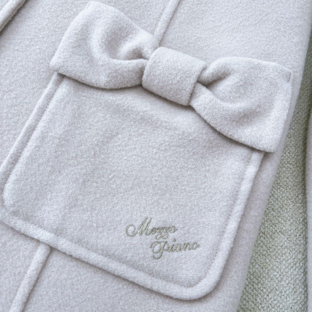 mezzo piano junior✧ダッフルコート✧ピンク✧150 - メルカリ