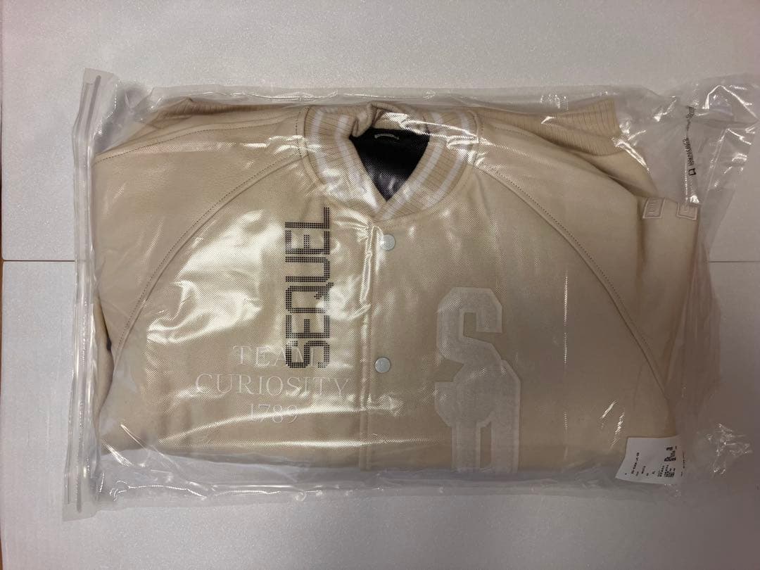 sequel SQ-23AW-JK-09ホワイト スタジャン XL nari