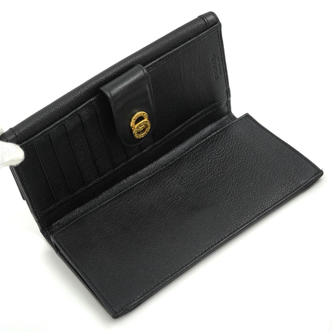 ✨未使用に近い✨ BVLGARI 長財布 ドッピオトンド ロゴマニア バイ