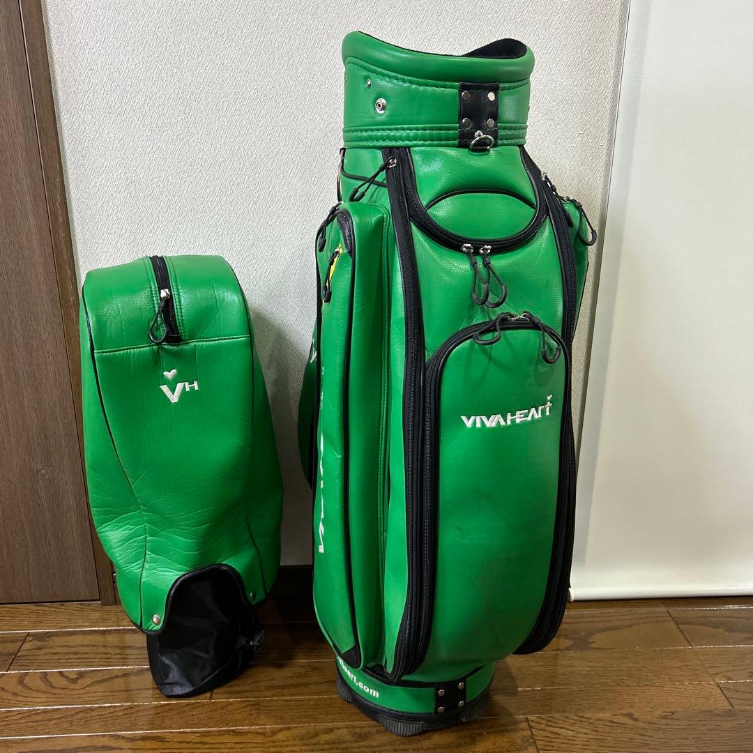 ビバハート キャディバッグ 9.5型 グリーン楽天市場】ビバハート（VIVA