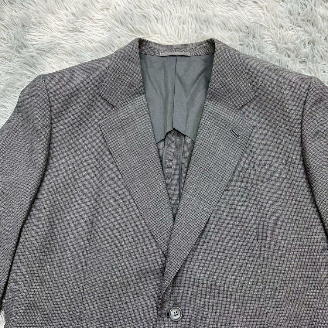 GIVENCHY ジバンシィテーラードジャケットグレー チェック柄 - メルカリ