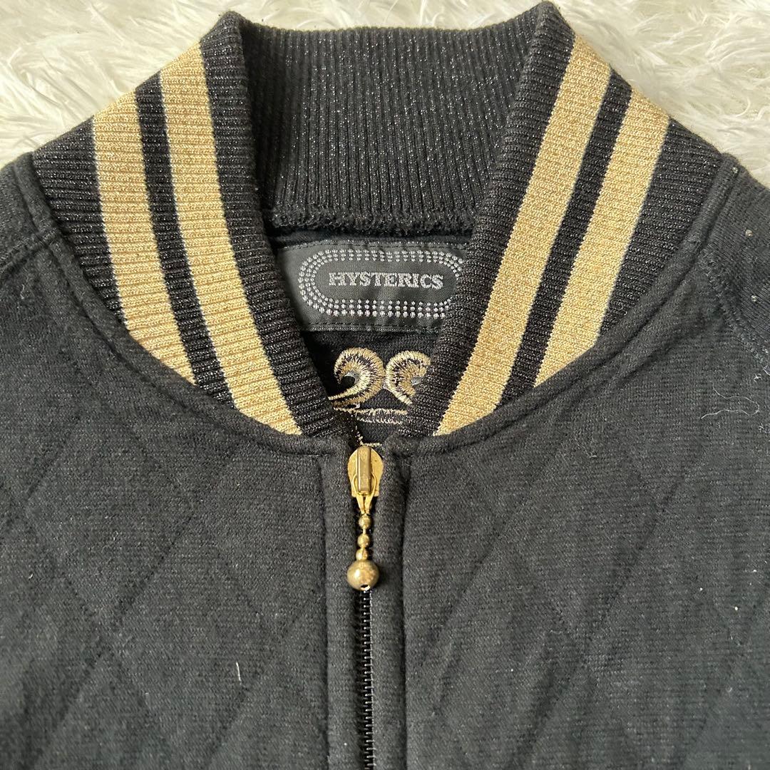ヒステリックス キルティング スタジャンジップアップ ヌードガール