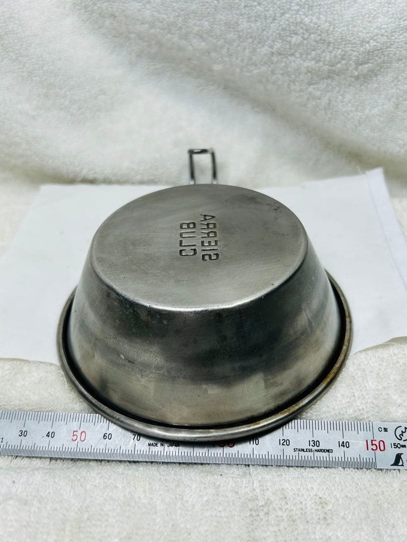 良品 シエラクラブカップ初期刻印 SIERRA CLUB cup ステンレス製