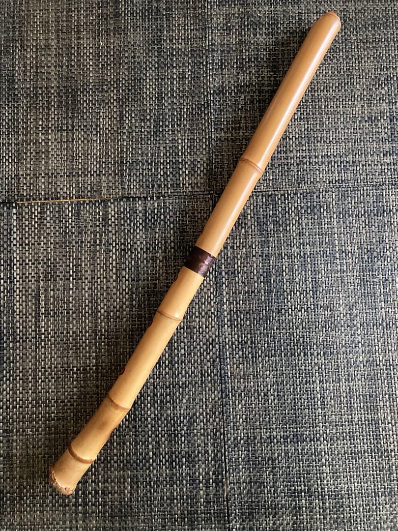 琴古流尺八 【銘有り】二尺二寸管 二印