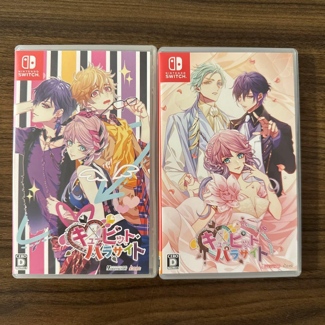 キューピッドパラサイト switch ソフト2本セット アイディアファクトリー 【新品】Switch キューピット・パラサイト