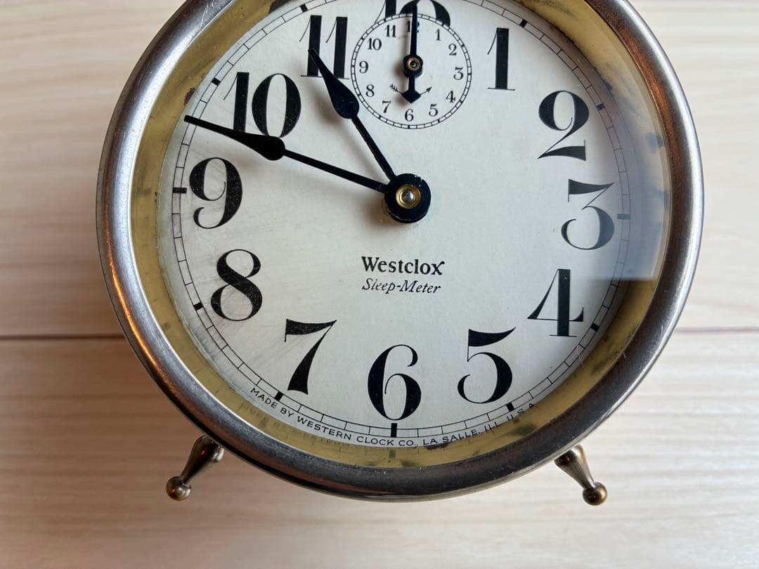 Westclox sleep-Meter 1930年?~ 目覚まし時計