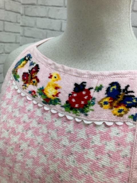 J10266）FEILER フェイラー ハイジ ピンク パイル地 エプロン - メルカリ