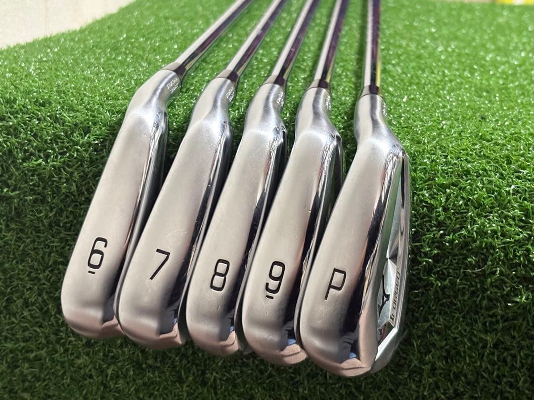 綺麗めミズノJPX921 FORGED アイアンセット5本 ZELOS6 - メルカリ