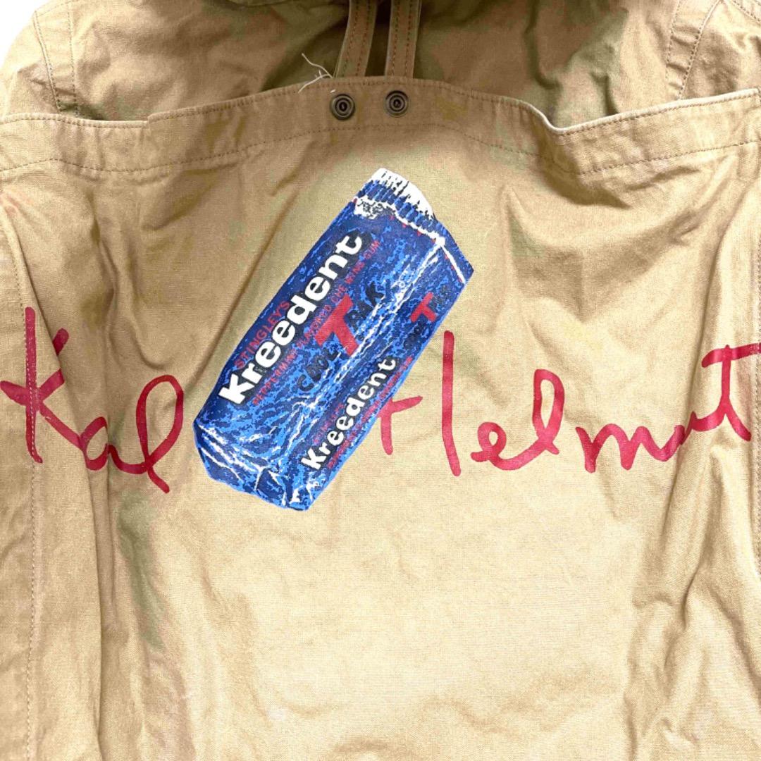 貴重 金子功時代 カールヘルム ガム柄 ゼッケン付き ジャンパー