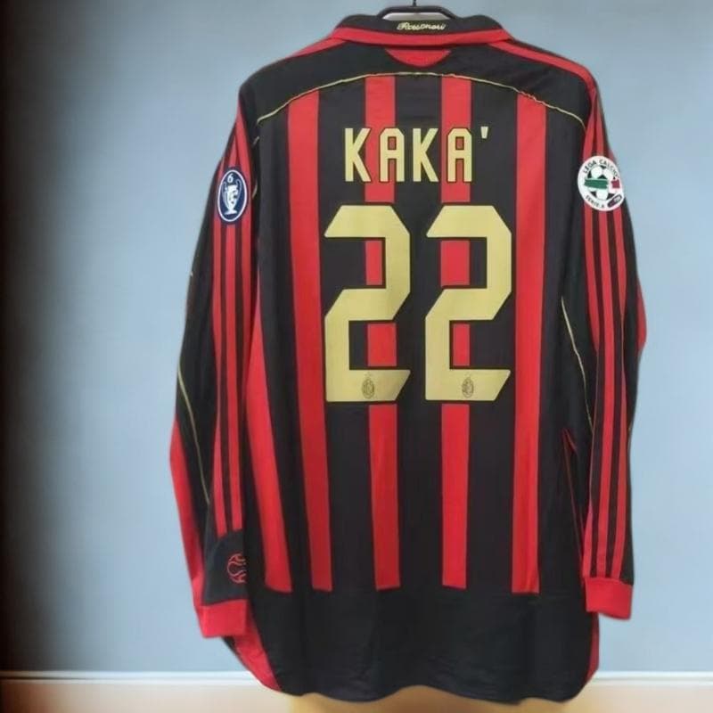 ACミラン KAKA' カカ 22番 長袖 シャツ ACミラン カカ KAKA' 22 06/07 シャツ XLサイズ - メルカリ