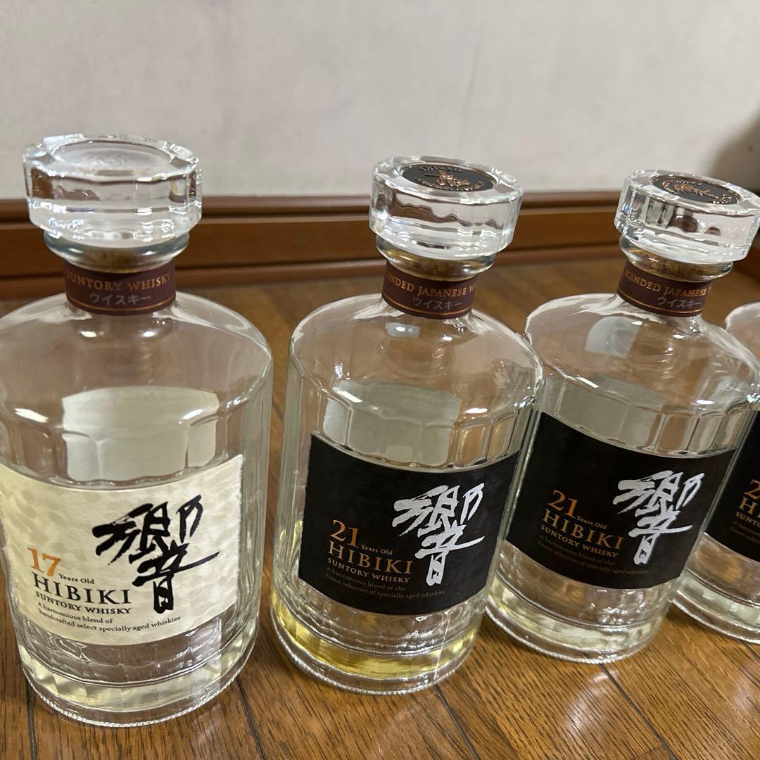 響21年空き瓶と響17年空き瓶 - メルカリ