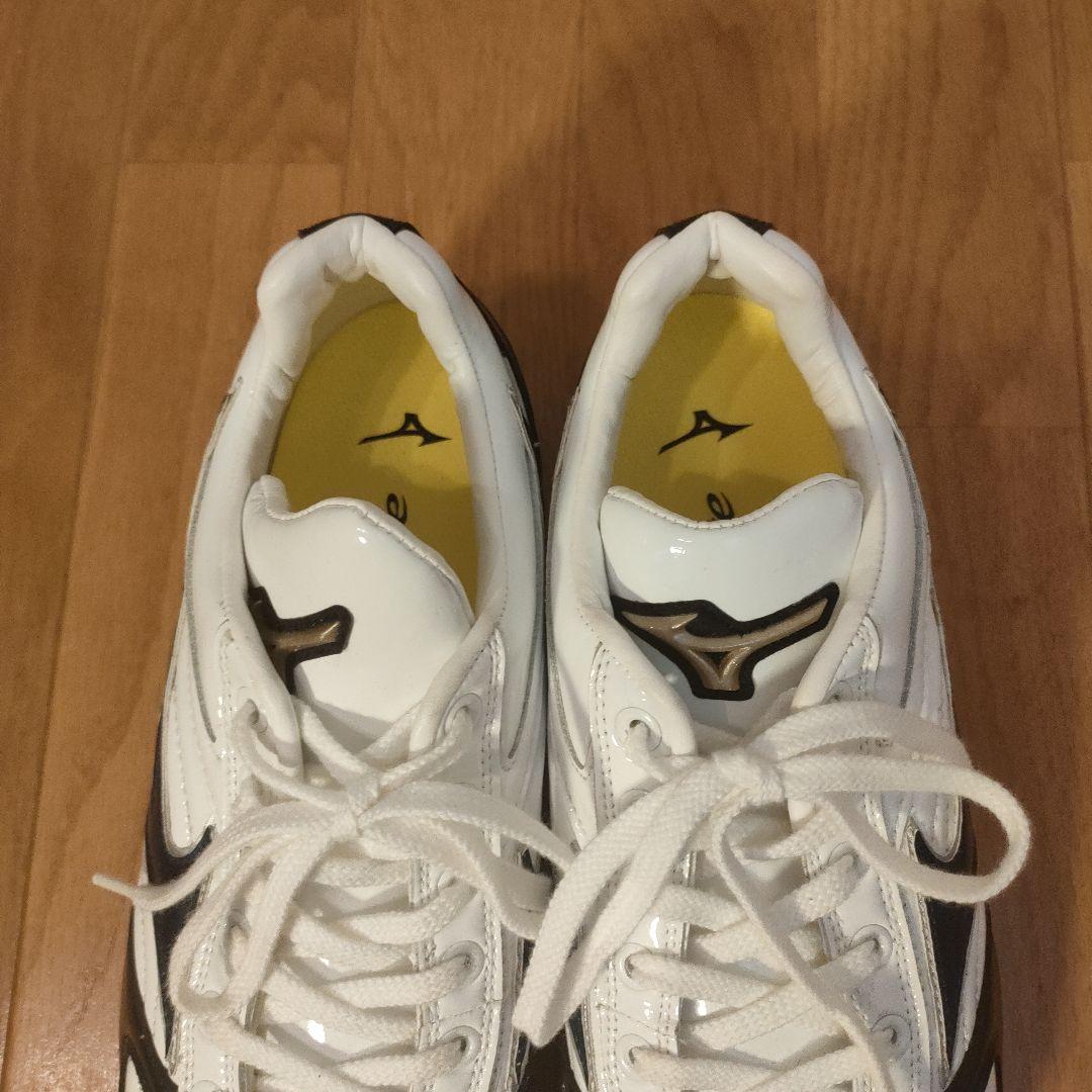 MIZUNO ミズノ グローバルエリート 野球 スパイク 26.5cm ホワイト