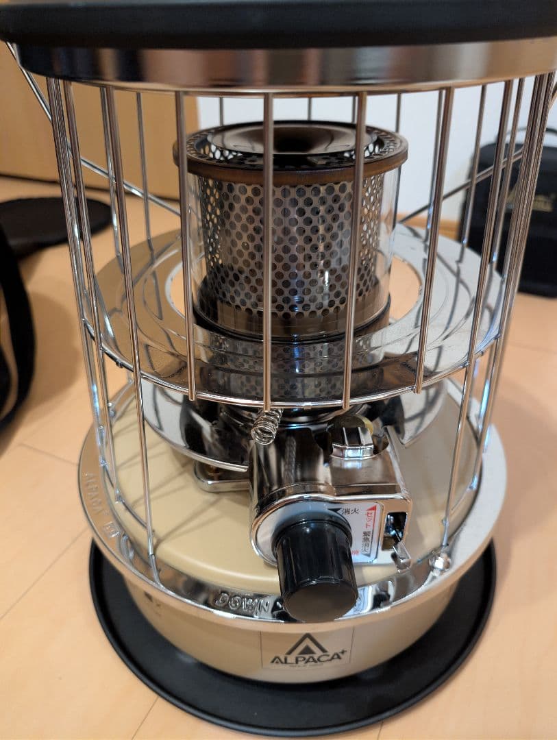 ALPACA PLUS 石油ストーブ TS-77 NC (Sand Beige) アルパカストーブ 石油ストーブ 小型 専用バッグ付 アルパカプラス