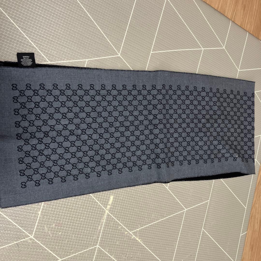 GUCCI GGロゴデザイン マフラー 約30x180cm GUCCI（グッチ） マフラー 570603 3G200 3GB18 レディース GGロゴ