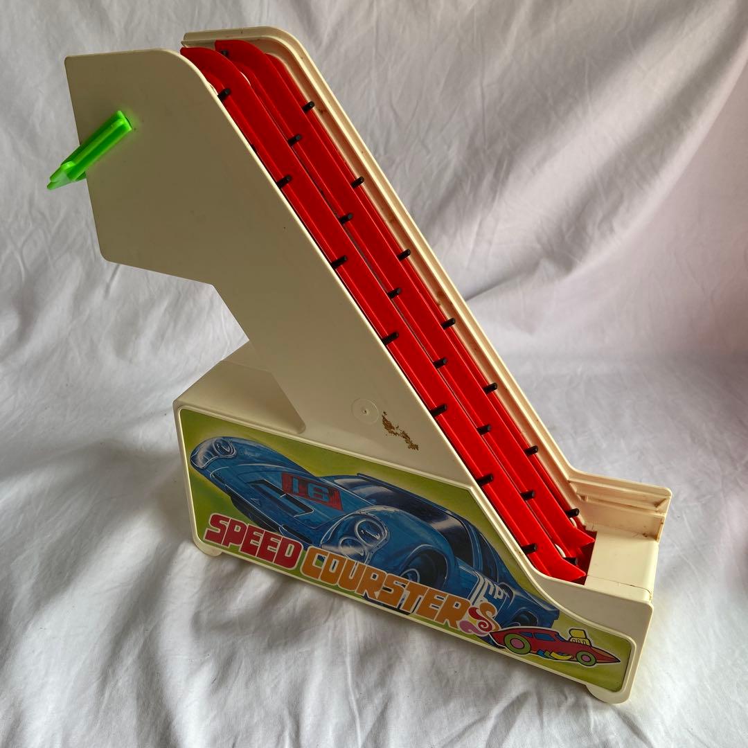 希少 昭和レトロ バンダイ スピードコースター 2055 組み立て説明書