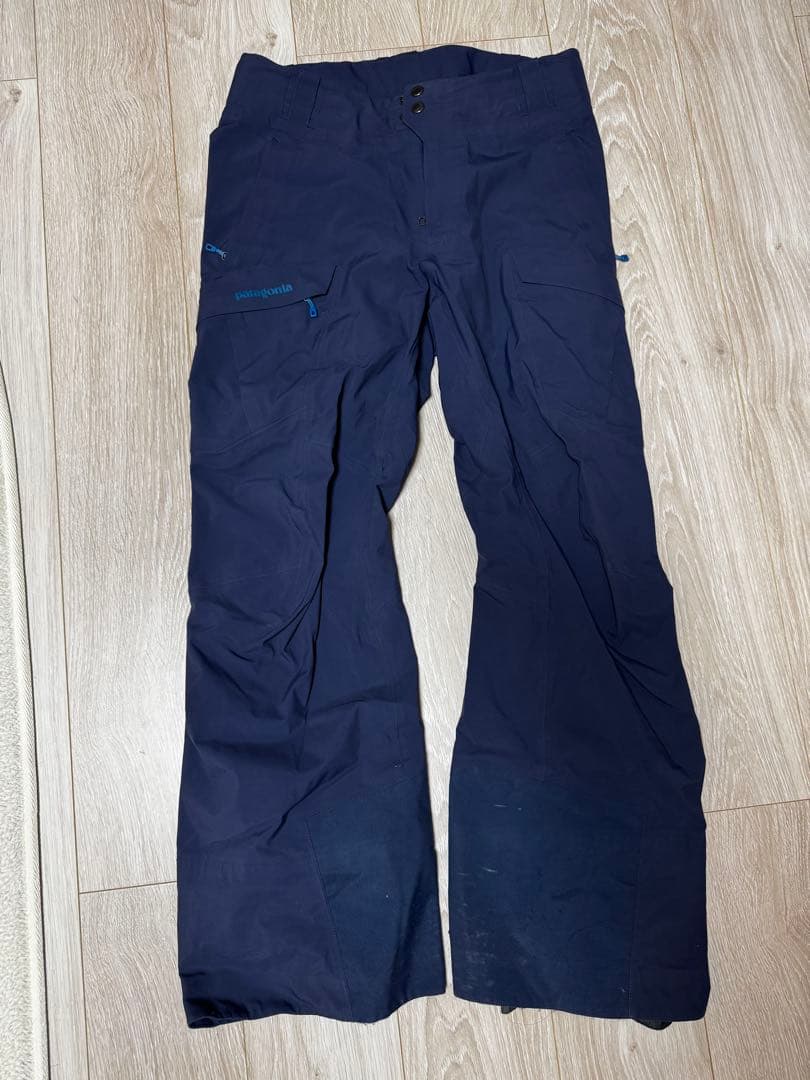 patagonia スノーウェアパンツ2本、 フリース1着 ファッショ