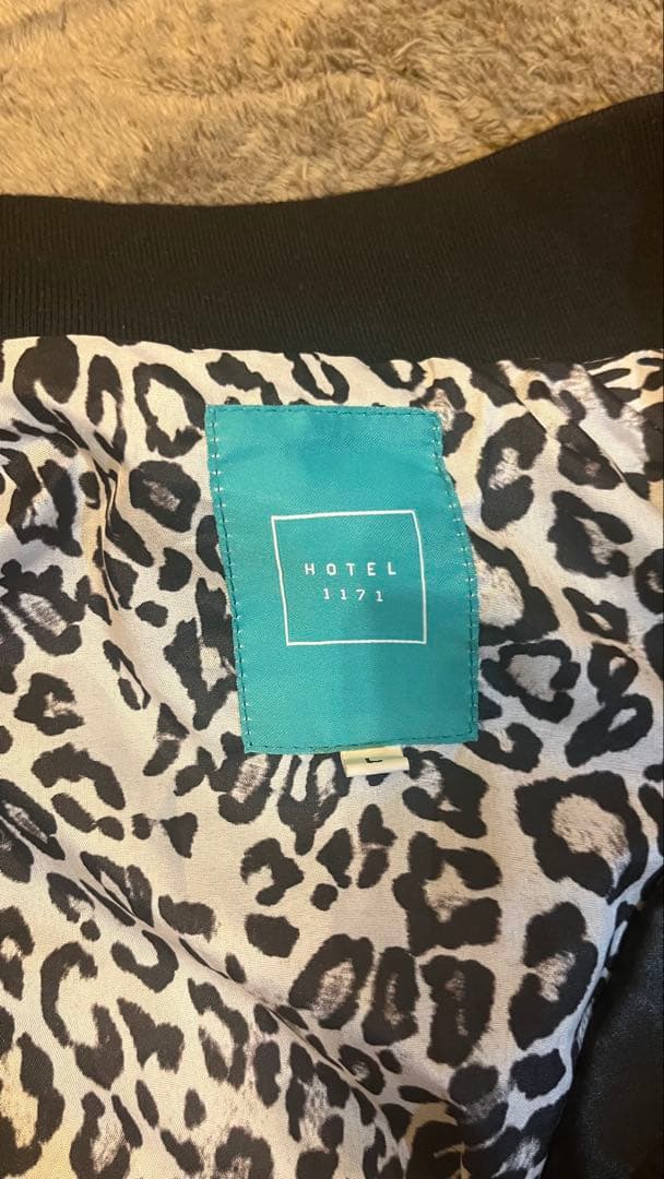 ロンハーマン HOTEL1171 レオパード サテンブルゾン ジャケット 新品