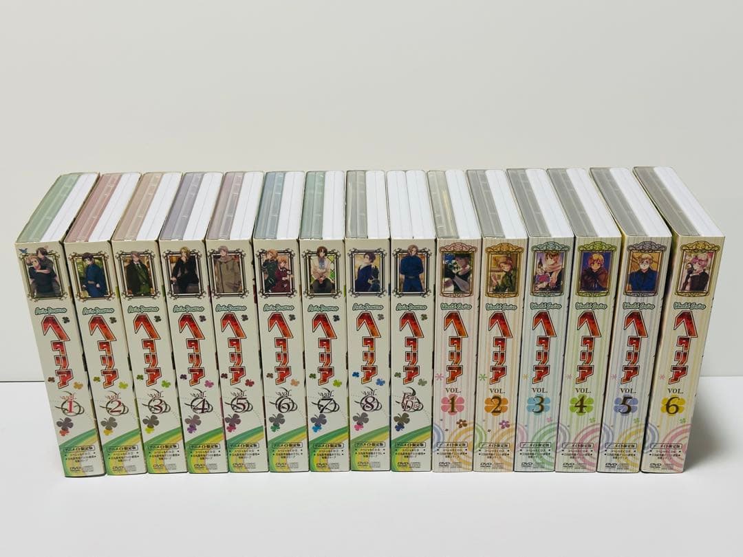 ヘタリア World Series アニメイト限定版 DVD セット 楽天市場】【中古】《DVD》ヘタリア Axis Powers アニメイト初回限定版