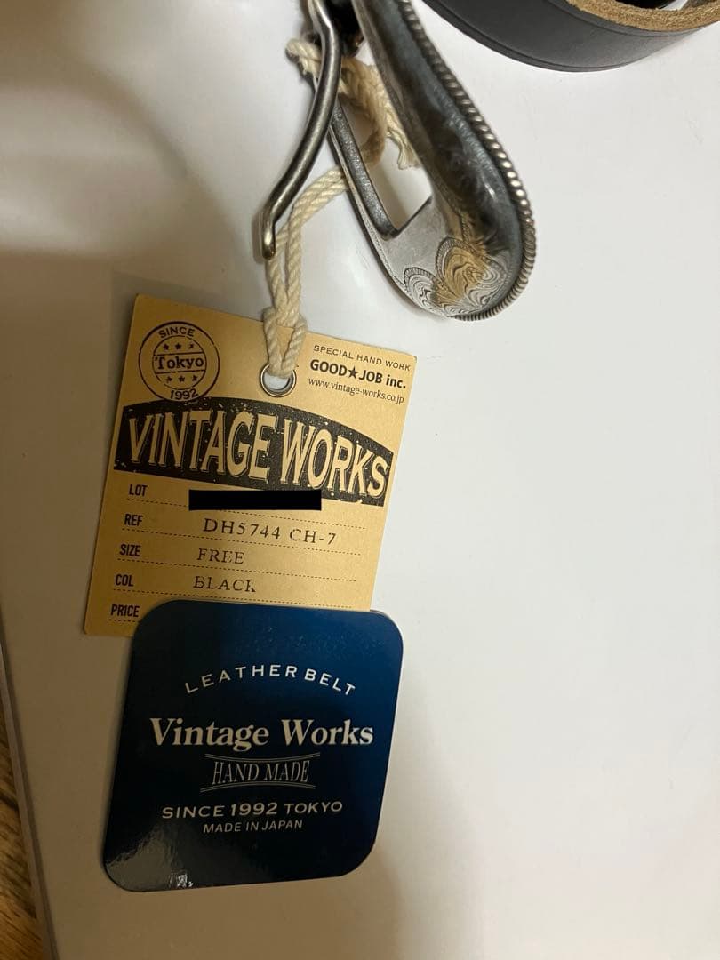 vintage works ヴィンテージワークス ベルト DH5744 ch-7 - メルカリ