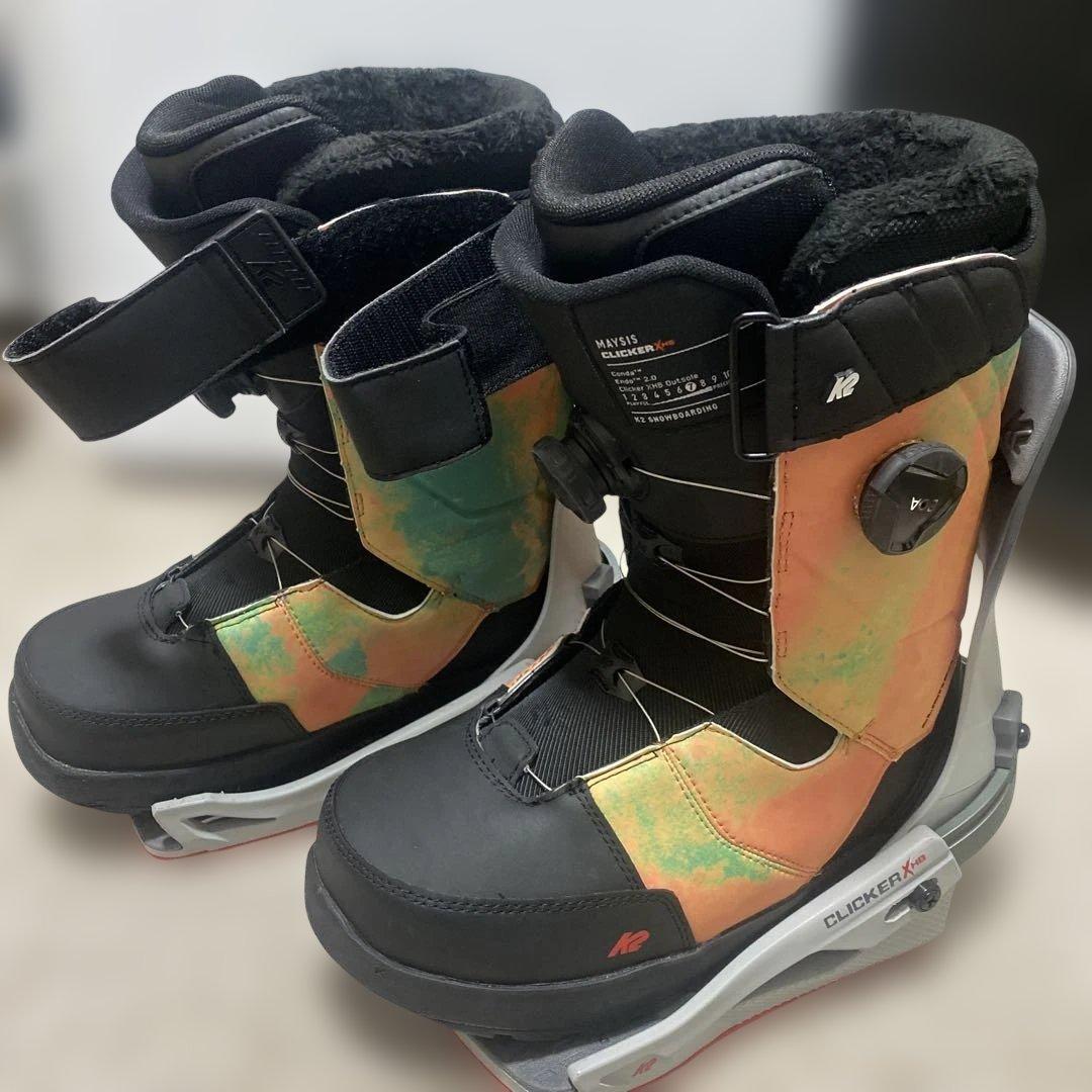 K2 スノーボード　ブーツ ヴィンディング　セット　27cm ステップイン Amazon | 【2点セット】(ケーツー) K2 スノーボード ブーツ