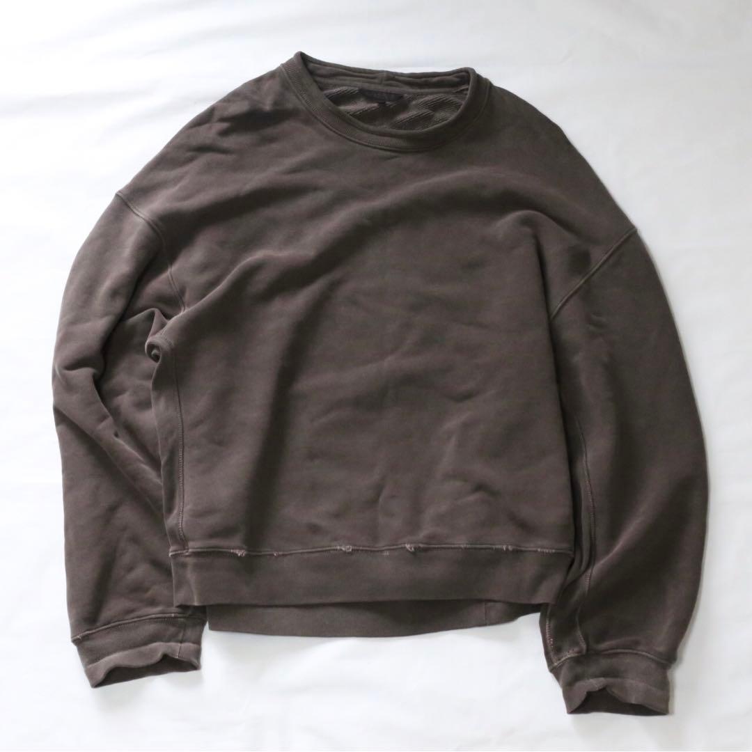 YEEZY SEASON3 ダメージ加工 スウェット トレーナー｜中古・古着通販