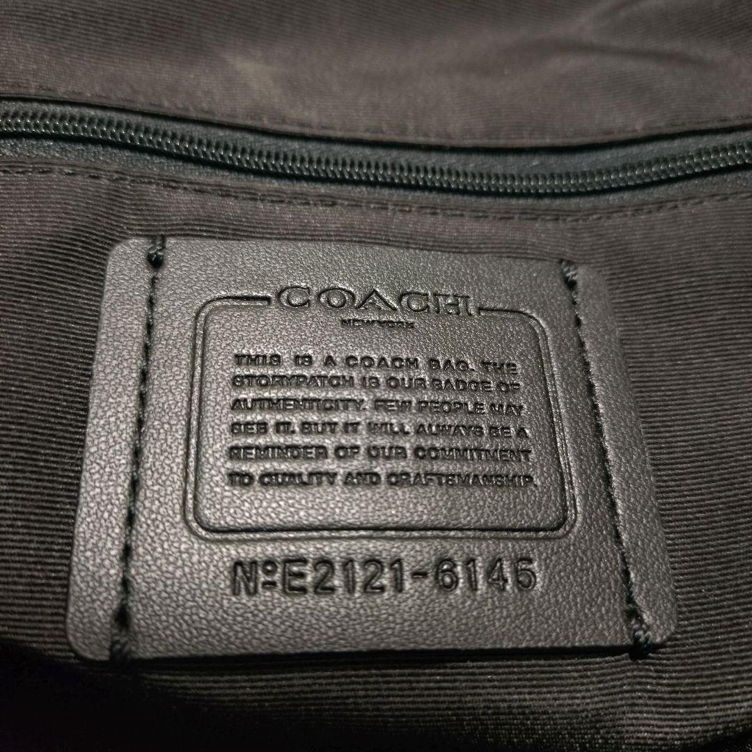 jjv3v 様専用 希少 極美品 COACH 6145 リュック 黒 レザー - メルカリ